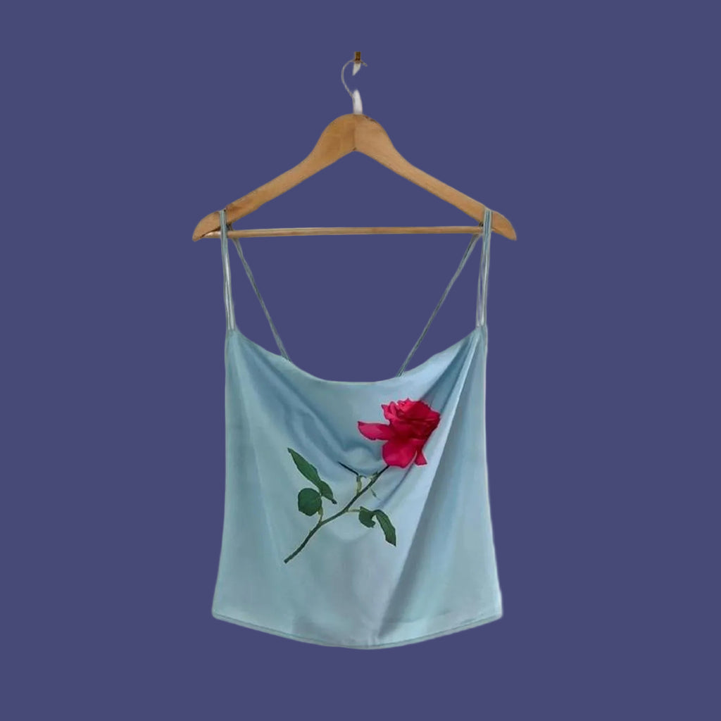 Tyler Mcgillivary Rose Cowl Neck Cami.