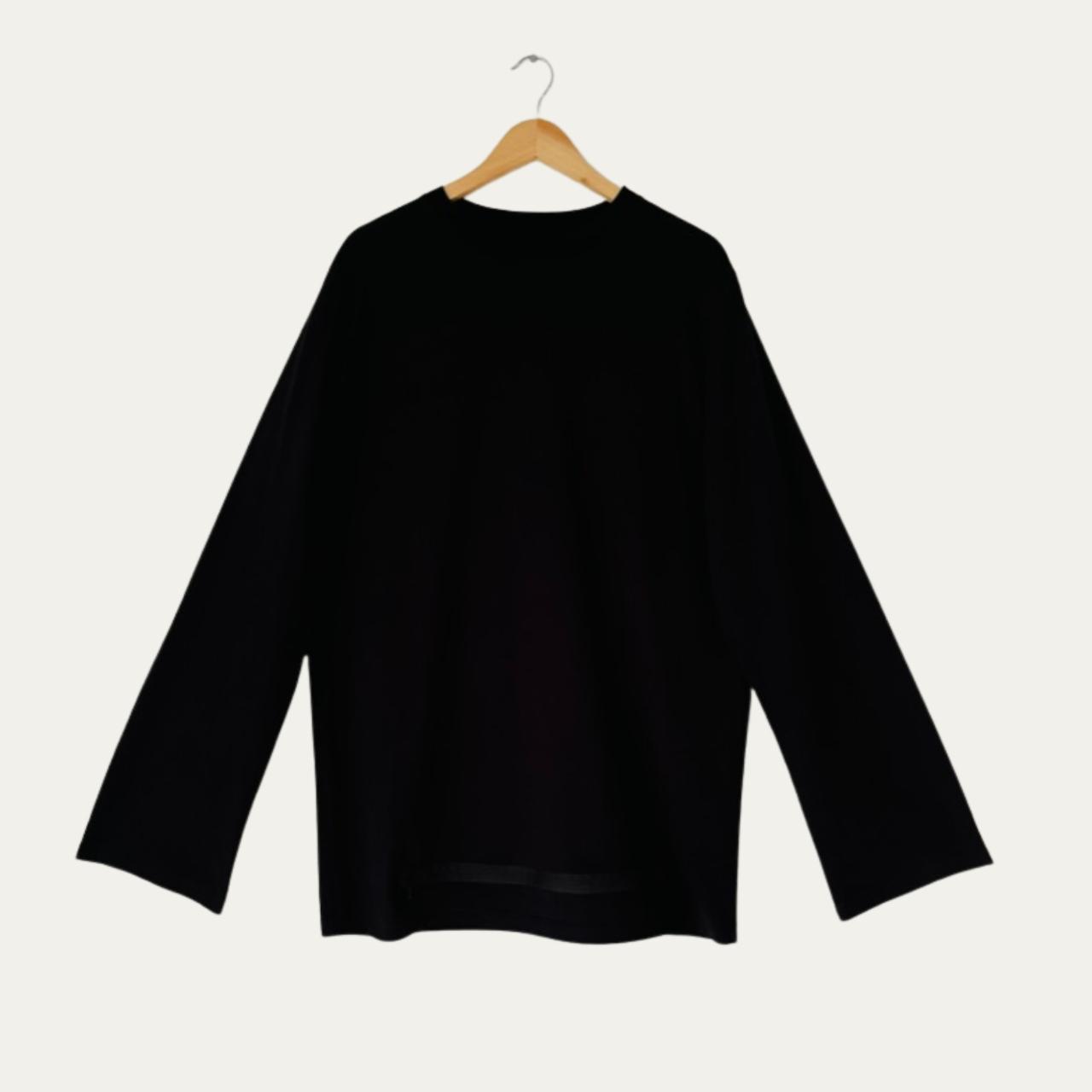 MM6 MAISON MARGIELA Cotton T-shirt in Black Size M.