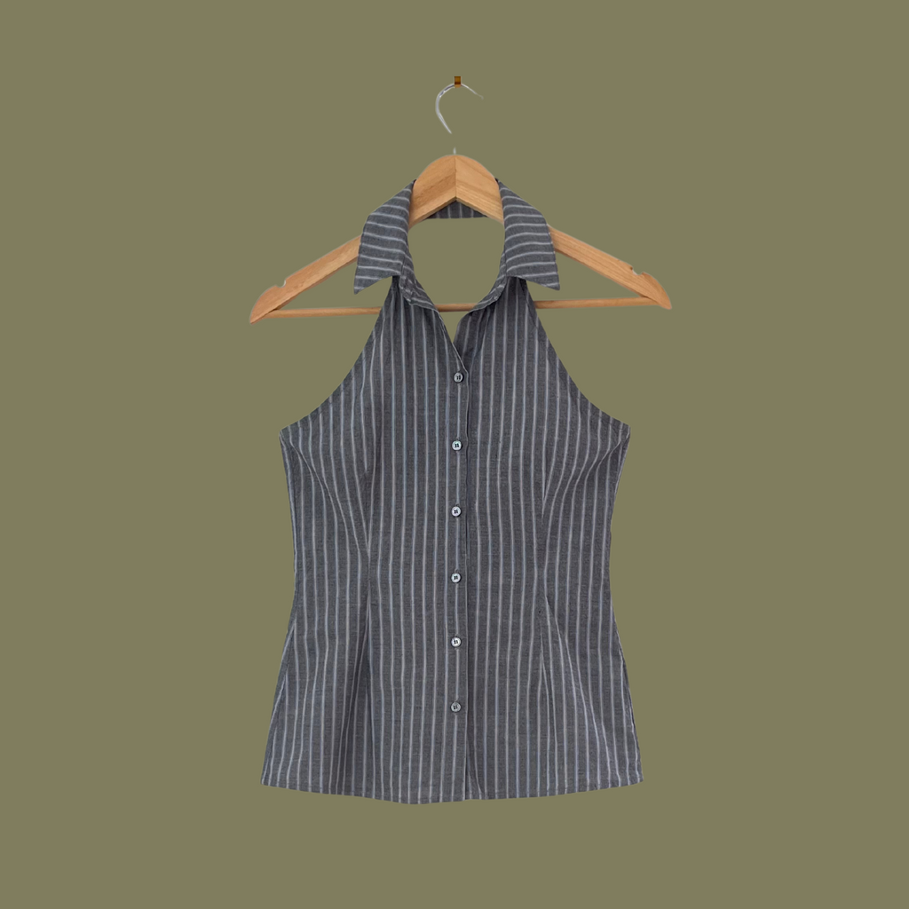 Paloma Wool Sleeveless Button Down Top.
