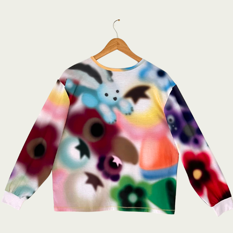 Chorpova Lowena AIRBRUSH BUNNY Top Size S.