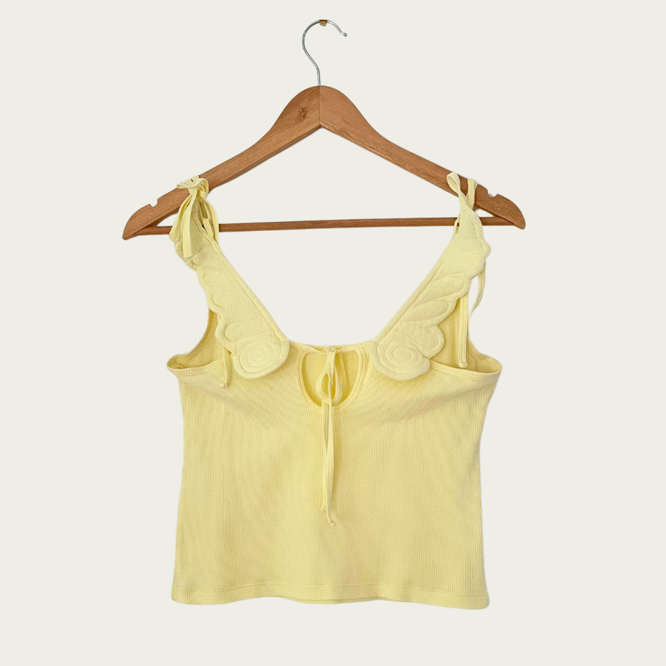 Maroske Peech ANGEL Top In Butter Size XS.
