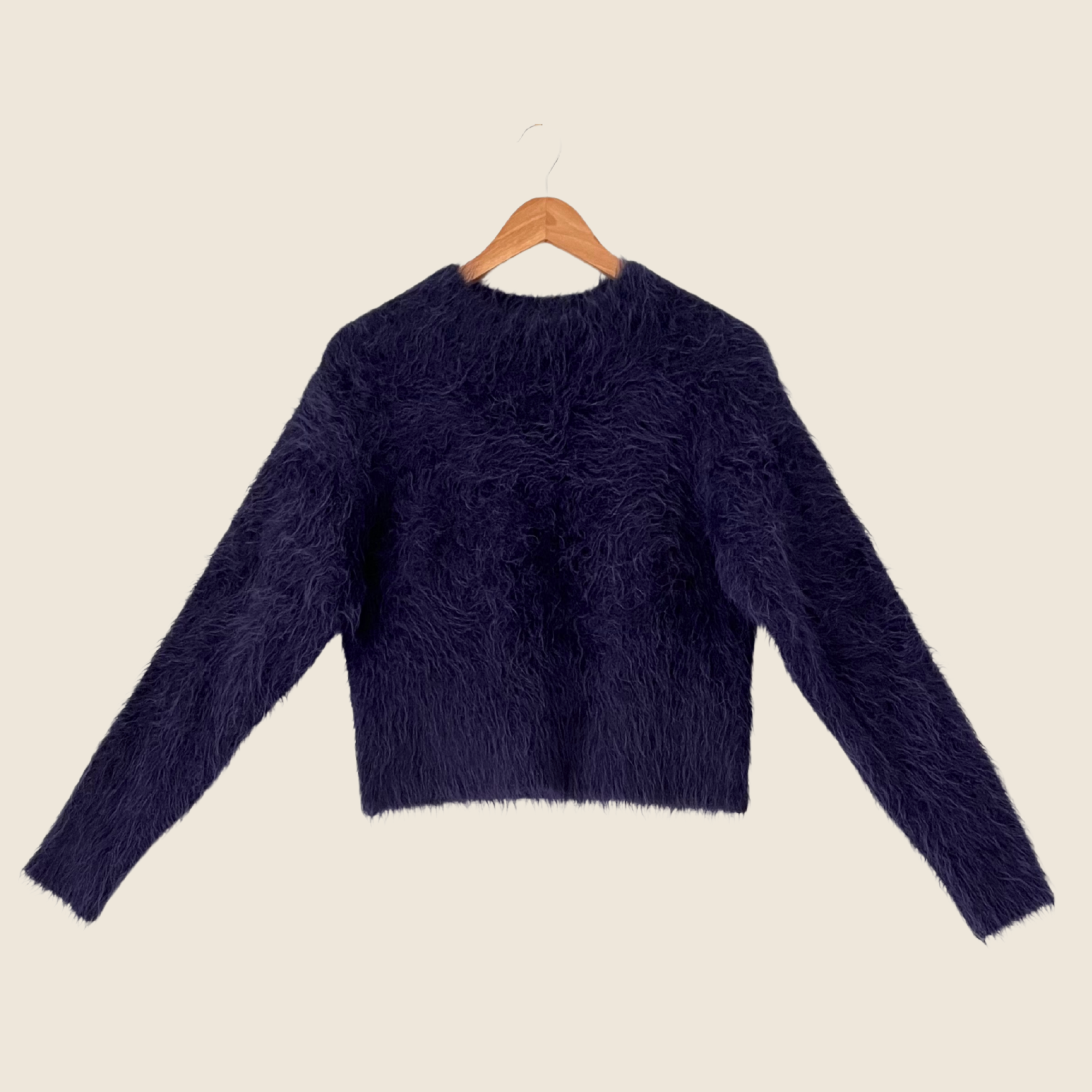 St Agni Sample Alpaca Sweater in Midnight Blue Size XS.