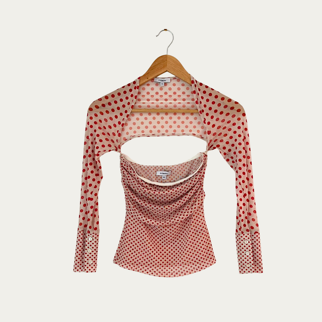 Miaou IRIS Long Sleeve Top.