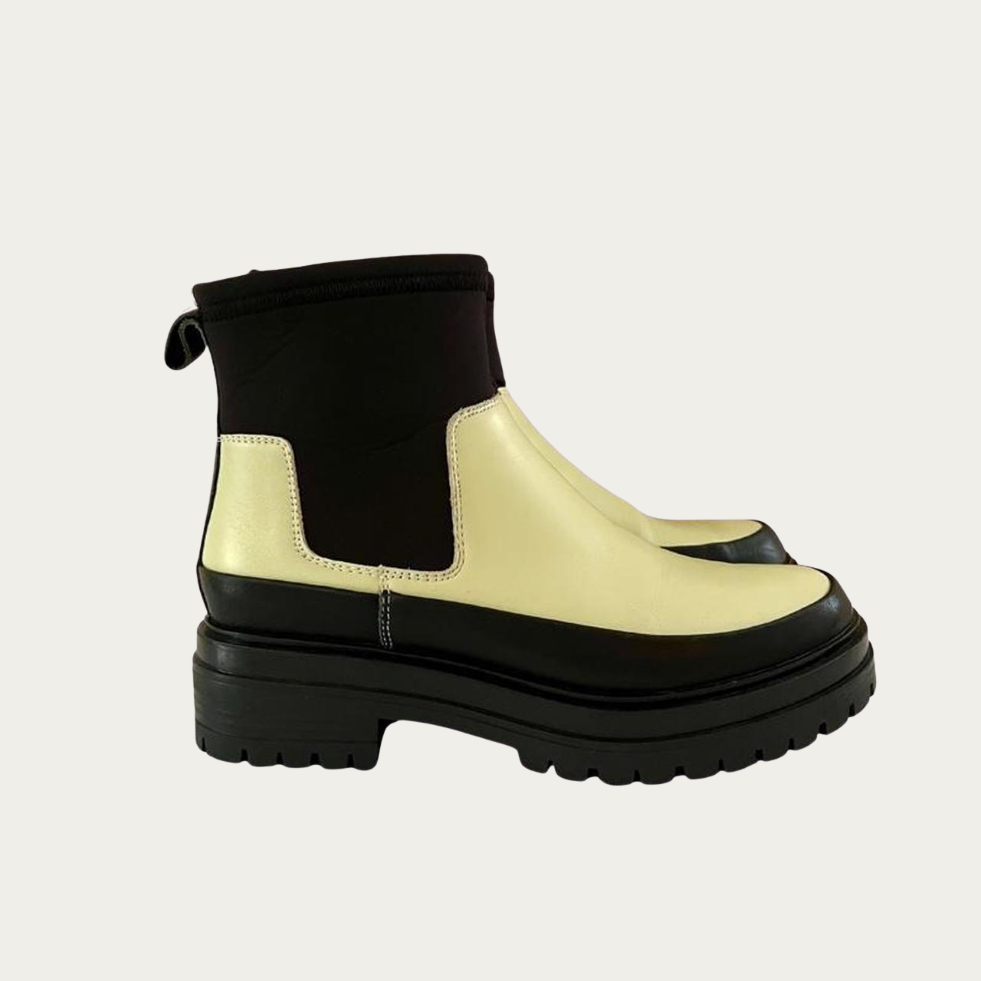 Radical Yes ORION SKIES Boots in Dirty Cream Size 36/AU5.5-6.