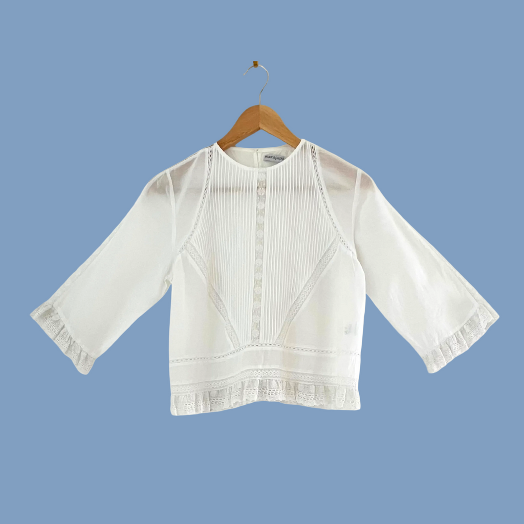 Mamapapa Lace Blouse.