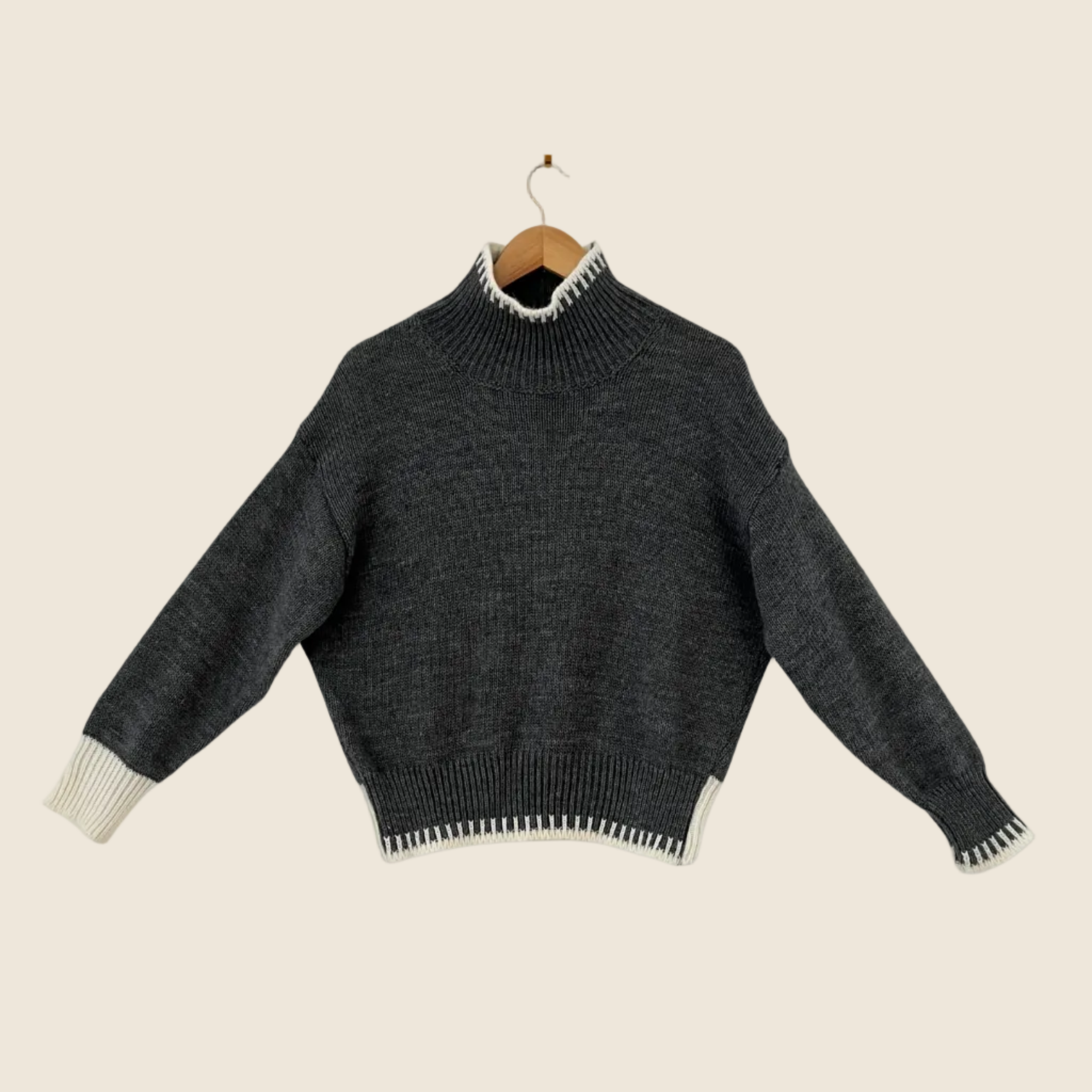 Mamapapa HARRY Stripes Turtleneck Knit Size S/M.